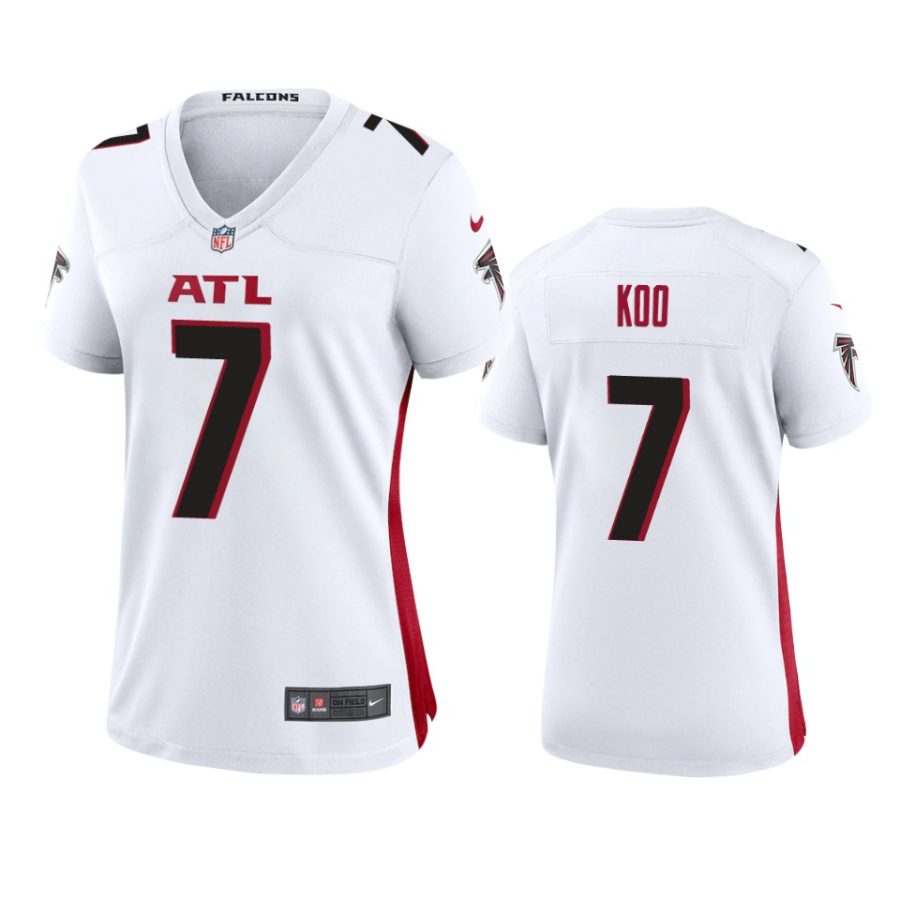 women younghoe koo falcons white game jersey