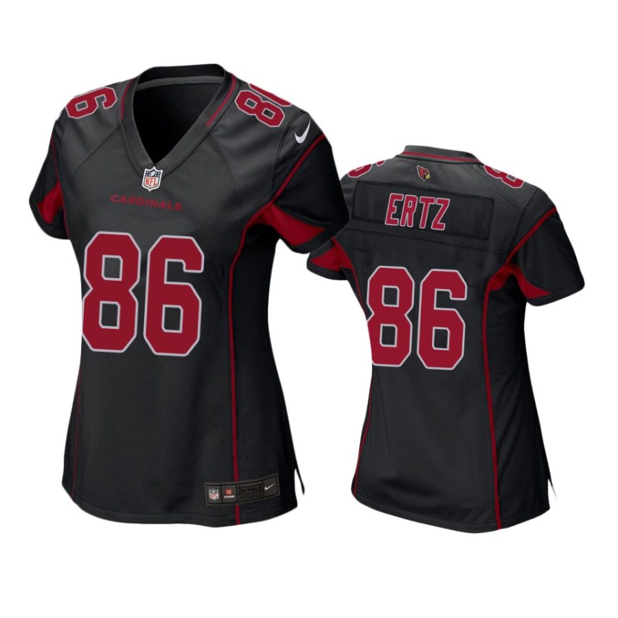 women zach ertz cardinals 2nd alternate game black jersey