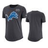 womens detroit lions anthracite crucial catch performance t shirt