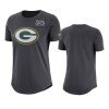 womens green bay packers anthracite crucial catch performance t shirt