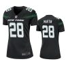 womens jets curtis martin black 2019 game jersey