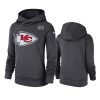 womens kansas city chiefs anthracite crucial catch performance hoodie