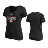 womens kansas city chiefs black super bowl liv gridiron t shirt