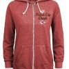 womens kansas city chiefs red super bowl liv tri blend full zip hoodie