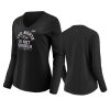 womens ravens black 2019 afc north division champions cover two long sleeve t shirt