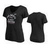 womens ravens black 2019 afc north division champions cover two t shirt