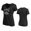 womens saints black 2019 nfc south division champions cover two t shirt 0a