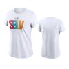 womens super bowl lv white nike white overlap t shirt