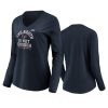 womens texans navy 2019 afc south division champions cover two long sleeve t shirt