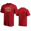 youth 49ers scarlet 2019 nfl playoffs hometown checkdown t shirt