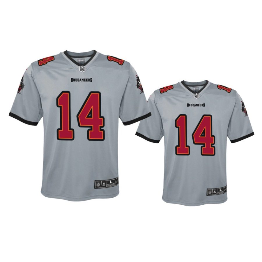 youth buccaneers chris godwin gray inverted game jersey