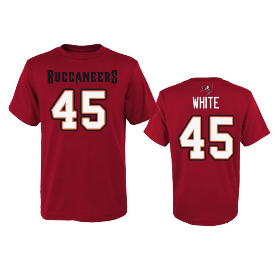 youth buccaneers devin white nikered t shirt