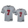 youth buccaneers leonard fournette gray inverted game jersey