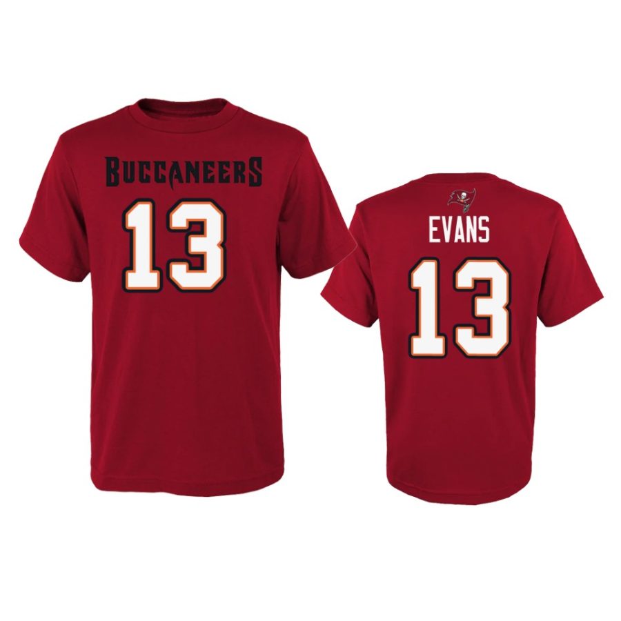 youth buccaneers mike evans nikered t shirt