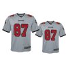 youth buccaneers rob gronkowski gray inverted game jersey