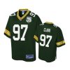 youth green kenny clark pro line jersey