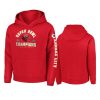 youth kansas city chiefs red super bowl liv champions lateral hoodie
