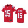 youth patriots nelson agholor game red jersey