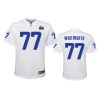 youth rams andrew whitworth white game fashion super bowl lvi jersey