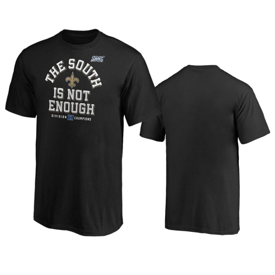 youth saints black 2019 nfc south division champions cover two t shirt 0a