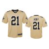 youth saints bradley roby gold inverted game jersey