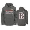 youth tampa bay buccaneers tom brady charcoal super bowl lv champions trophy hoodie