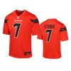 youth texans c.j. stroud red 2024 alternate jersey