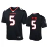 youth texans jalen pitre navy 2024 game jersey