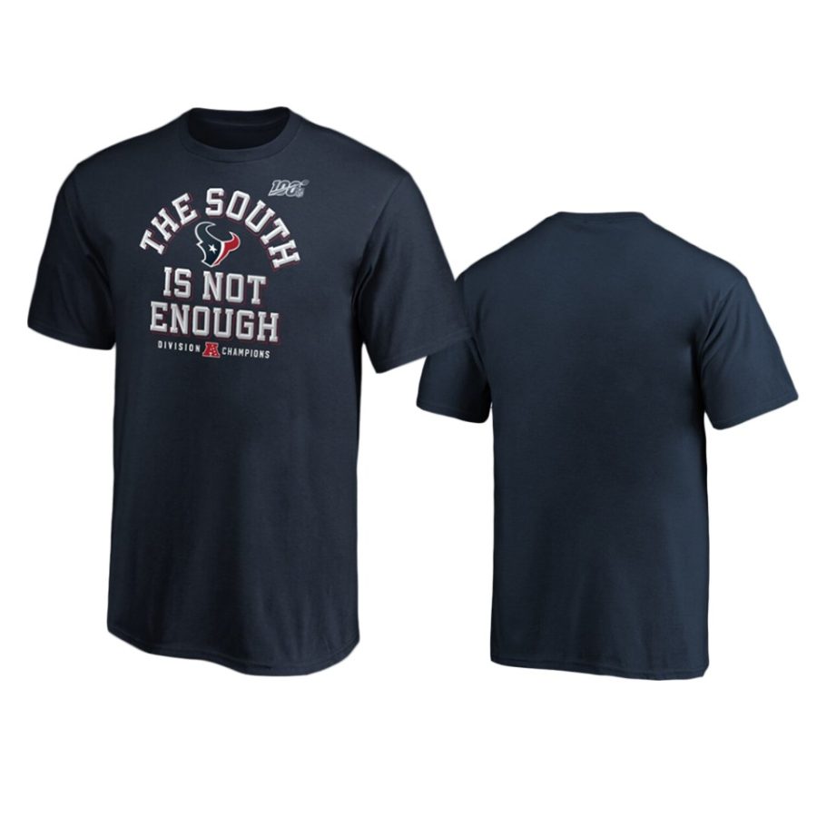 youth texans navy 2019 afc south division champions cover two t shirt